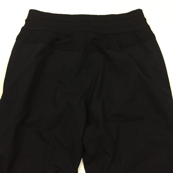 THE NORTH FACE Black Adjustable Tie Leg/Hem Drawstring Waist Crop Hiking Pant - Picture 10 of 11